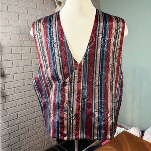Vintage Western Outfitters Jacquard Tapestry Vest – Made in USA Western Ranch